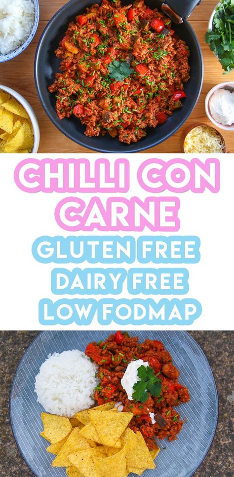 Fodmap Chili Recipe, Fodmap Chili, Low Fodmap Chili Recipe, Low Fodmap Chili Crock Pot, Low Fodmap Chili, Ground Beef Low Fodmap, Low Fodmap Indian Food, Low Fodmap Chilli, Chilli Con Carne Recipe