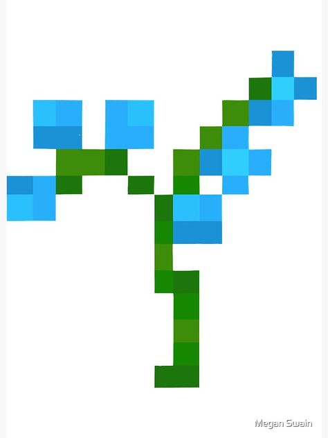 Minecraft Flowers Pixel Art, Flowers Pixel Art, Flowers Pixel, Minecraft Flowers, Grille Pixel Art, Diy Minecraft Decorations, Pixel Art Minecraft, Art Classroom Management, Minecraft Blocks