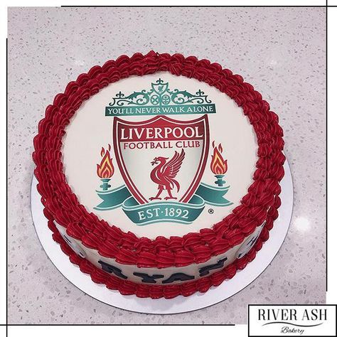 Liverpool Cake, Wedding Boards, Cake Bakery, Themed Birthday Cakes, You'll Never Walk Alone, Liverpool Football Club, Liverpool Football, Walking Alone, Bakery Cakes