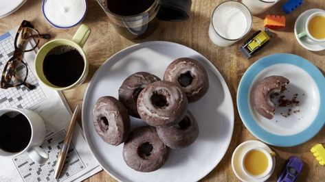 Copycat Dunkin' Donuts Chocolate Glazed Donuts Recipe - Food.com Chocolate Glazed Donuts Recipe, Glazed Donuts Recipe, Donuts Chocolate, Dunkin Donut, Chocolate Doughnuts, Restaurant Copycat, Glazed Donuts, Chocolate Glazed Donuts, Doughnut Shop