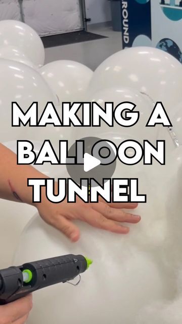 Poppin Parties on Instagram: "☁️We love putting together unique installations. Creating this Cloud Balloon Tunnel takes time.   ☁️All the hard work paid off when we saw the final product - a dreamy and whimsical tunnel that had everyone in awe.   It was challenging but we made it happen!  #ballooncloudtunnel #eventdecor  #houstonballoons #eventplanner #partyplanner #houstoneventplanner #houstonevents #partyideas  #balloonshouston  #houstonparty #eventstyling #eventstylist #eventdesign  #luxuryevents #decorideas #balloondecor #cloudballoon #cloudtunnel #balloons" Balloon Arch Tunnel, Tornado Balloons, Balloon Tunnel Diy, Balloon Pathway, Balloon Tunnel Entrance, Balloon Tunnel, Balloons Galore, Twisting Balloons, Balloon Clouds