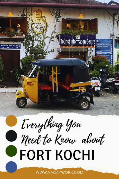 Planning a trip to Fort Kochi, India? This guide has you covered! Learn about budget, travel tips, best time to visit, culture, and must-see places. Plus, get detailed info on where to stay, how to get around, and budget planning, including the cost of a Kochi trip. Everything you need to make your dream Fort Kochi bucket list trip smooth. Read now! Kochi Travel, Fort Kochi, School Works, Kochi India, India Travel Guide, Heritage Hotel, Bus Tickets, Tourist Trap, Train Tickets