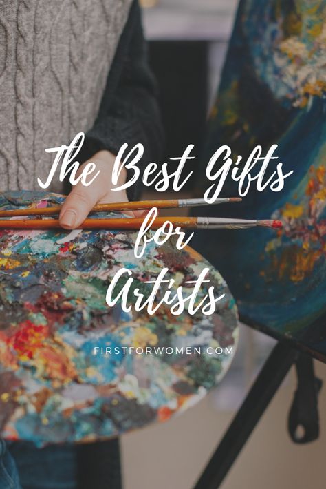 Cool Gifts For Artists, Art Lover Gifts, Gifts For An Artist Friend, Birthday Gift For Artist Friends, Gifts For Artists Unique, Gifts For Painters Artists, Artist Gift Basket, Artsy Birthday Gifts, Gifts For Artistic Friends