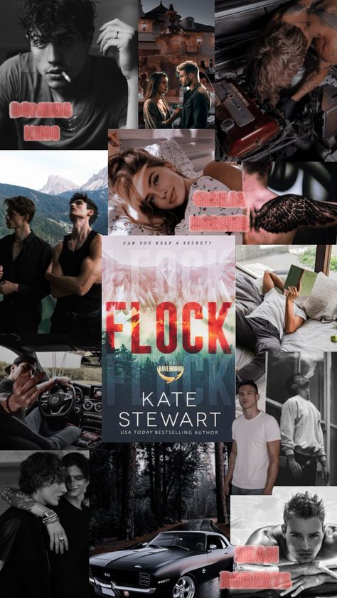 #flock #flockkatestewart #katestewart #katestewarttheravenhood #theravenhood #theravenhoodseries #contemporaryromance #darkromance #bookrecs #romancebook #romancebookrec #romancebookaesthetic Flock By Kate Stewart, Sadie Kincaid, Max Monroe, Kate Stewart, Book Hangover, Reading Books Quotes, Currently Reading, Dark Romance Books, Top Books To Read