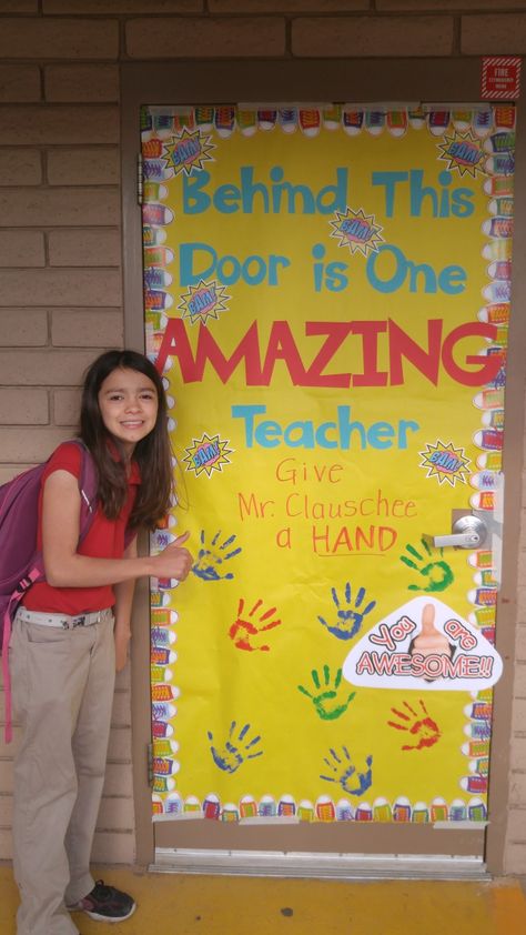 Behinds these gates are Amazing teachers and staff Classroom Gate Decoration, Pe Teacher Appreciation Door, Teacher Appreciation Week Door Ideas, Teacher Appreciation Week Door, Teacher Appreciation Door, Teacher Appreciation Door Decorations, Teacher Door Decorations, Teacher Appreciation Doors, Principal Appreciation