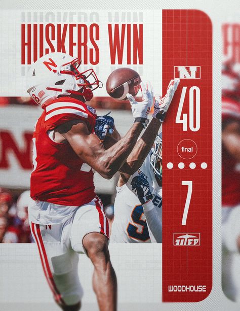 Football Graphic Design Inspiration, Intramurals Poster, Sports Creative Ads, Espn Graphics, Final Score Graphics, Sports Illustrations Art, Sports Design Layout, Rugby Poster, Magazine Layout Inspiration