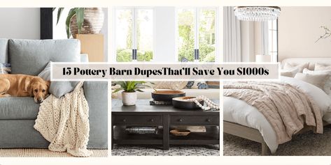 15 Pottery Barn Dupes That Will Save You $1000s - Mozie Pottery Barn Comforter, Bed Alternatives, Pottery Barn Couch, Pottery Barn Rugs, Potter Barn, Pottery Barn Quilts, Pottery Barn Teen Bedding, Linen Comforter, Pottery Barn Bedding