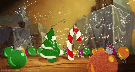 Christmas Decorations GIF - Christmas Decorations Disney GIFs Merry Christmas Darling, Gif Ideas, Merry Christmas Gif, Animated Christmas, Christmas Gif, Whimsical Christmas, Christmas Cartoons, Christmas Past, Christmas Scenes