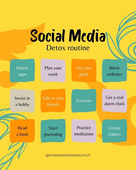 Embarking on a social media detox can be immensely beneficial for your overall well-being. By stepping away from the digital noise, you create space for genuine connections, inner peace, and personal growth. Disconnecting from social media allows you to reclaim your time, reduce stress, and cultivate a healthier relationship with technology. It provides an opportunity to reconnect with yourself, engage in meaningful activities, and rediscover the beauty of the present moment. Embrace the free... How To Avoid Social Media, Disconnecting From Social Media, Social Media Detoxing, Bay Decoration, Social Media Fast, Study Tricks, Youth Group Lessons, Social Networking Apps, Meaningful Activities