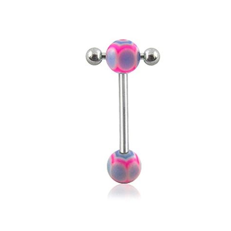 14Gx3416x19mm 316L Surgical Steel Straight Barbell with 66MM UV Spiders Web Ball and Small Barbell with Ball Moving in Side Tongue Piercing Rings *** Continue to the product at the image link. Tongue Piercing, Chennai, Earrings Collection, Spider Web, Belly Button Rings, Amazing Women, Women's Earrings, Pink, Blue