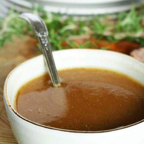 Guinness Gravy, Ribs Crock Pot, Au Jus Sauce, Jus Sauce, Prime Rib Au Jus, Au Jus Recipe, Prime Ribs, Rib Roast Recipe, Prime Rib Recipe