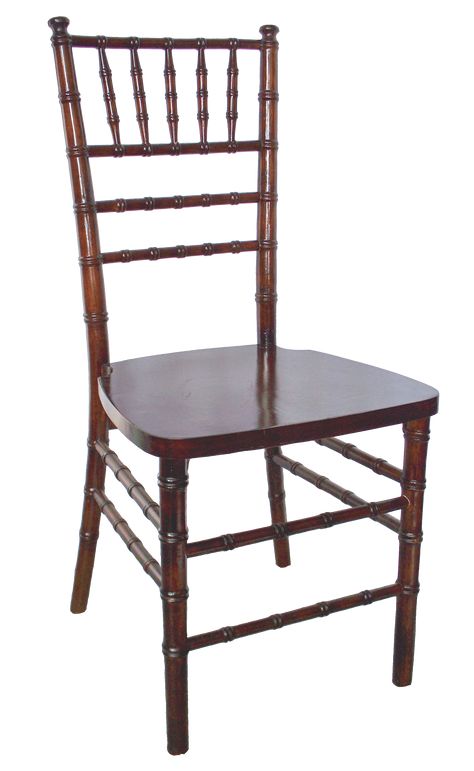 chiavari chair - Google Search Chivari Chairs, Party Chairs, Stackable Dining Chairs, Mahogany Color, Chiavari Chairs, Banquet Tables, Colorful Chairs, Beautiful Chair, Mahogany Wood