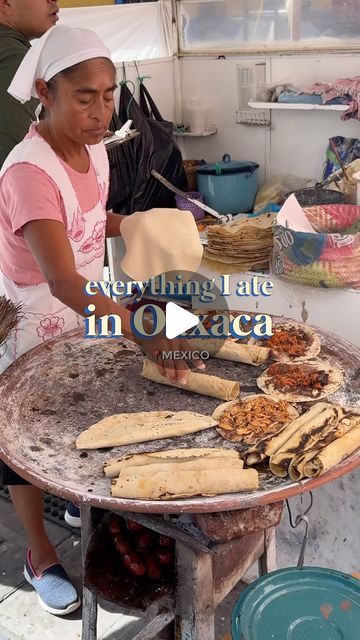 354K views · 41K likes | Lylaa Ali Shaikh on Instagram: "there is a reason why Oaxaca is known as the food capital of Mexico 🇲🇽

I spent 3 days in Oaxaca eating some of the tastiest, most delicious Mexican food. These are the places I visited in list of order:

🍳 Almu @almu.uuuuu 
🌮 Tacos Del Carmen 
🥐 Pan Con Madre @panconmadre 
🥯 Bamby Pan 
🍁 Itanoni 
🥩 Pasillo De Humo 

There were so many more spots that I wanted to visit which hopefully I can do next time! Drop down some of your favourite Oaxaca spots 👇🏽

.
.
.

#oaxaca #mexico #visitmexico #travelmexico #visitoaxaca #oaxacatravel #streetfood #latinamericanfood #oaxacanfood #mexicanfood #travelgram #foodie #foodlover #viralreels" Oaxaca Food, Latin American Food, Visit Mexico, Mexico Travel, Reason Why, Mexican Food, Street Food, Mexican Food Recipes, Food Lover