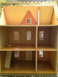 Fairfield Dollhouse, Real Good Toys, Interior Window Trim, Porch Ceiling, Wood Putty, Dormer Windows, Porch Railing, Interior Windows, Room Additions