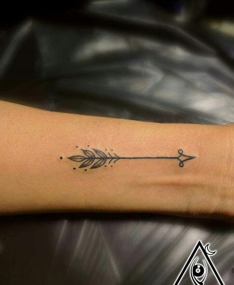 Wrist Tattoos For Women Arrow, Faith Arrow Tattoo, Arrow Tattoo Behind Ear, Forearm Arrow Tattoo Women, Arrow And Flower Tattoo, Arrow With Feather Tattoo, Small Arrow Tattoos For Women, Meaningful Arrow Tattoos For Women, Boho Arrow Tattoos For Women