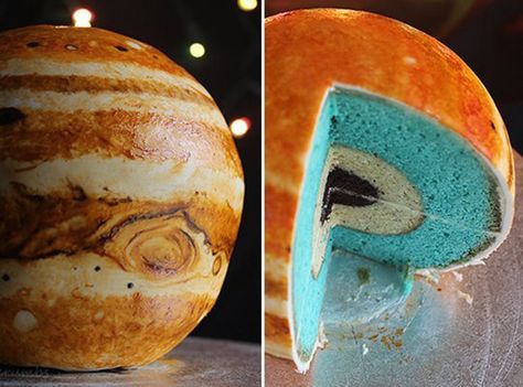 16 Crazy Realistic Cakes That’ll Make You Do a Double Take | Brit + Co Jupiter Cake, Planet Cake, Realistic Cakes, Cake Models, Make A Cake, Cake Craft, Baking Cake, Cake Tutorial, Creative Cakes