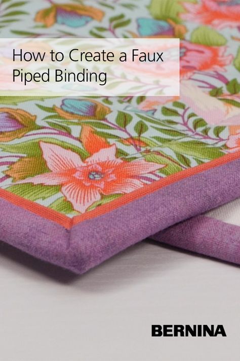 Machine Binding A Quilt, Quilt Binding Tutorial, Puff Quilt, Sewing Binding, Binding Tutorial, Bernina Sewing, Quilts Decor, Quilt Border, Sewing Tutorials Free