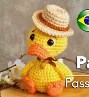 PATRONES AMIGURUMI GRATIS: PATRON GRATIS PATO AMIGURUMI 68263 Crochet Panda, Crochet Amigurumi Free, Amigurumi Free, Crochet Amigurumi, Free Crochet Pattern, Free Crochet, Amigurumi, Crochet Patterns, Baby Shower