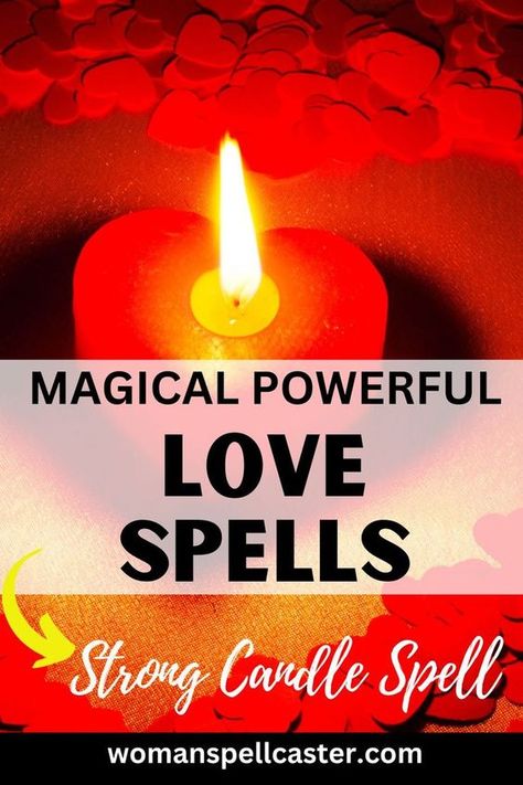 Attract love and romance with the power of magical love spells that work! Unleash the energy of love and manifest your soulmate with these strong techniques. Make him want only you! #PassionateLove #LoveSpells #SoulmateManifestation #ManifestYourSoulmate #LoveManifestation Manifest True Love, Love Chants, White Magic Love Spells, Love Spell Chant, Magical Love, Free Love Spells, Black Magic Love Spells, White Magic Spells, Powerful Spells