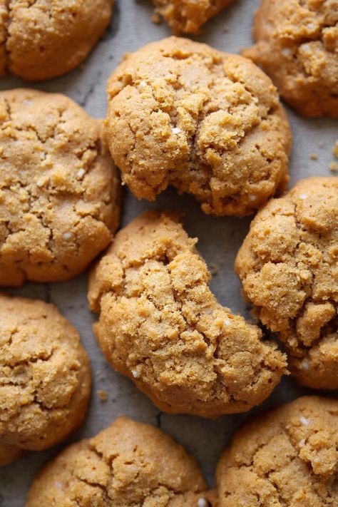 Brown Butter Pumpkin Snickerdoodle Cookies Recipe

Ingredients

- 1 cup unsalted butter, browned
- 1 cup sugar
- 1/2 cup packed brown sugar
- 1/2 cup pumpkin puree
- 1 large egg
- 1 teaspoon vanilla extract
- 2 cups all-purpose flour
- 1 teaspoon cream of tartar
- 1/2 teaspoon baking soda
- 1/2 teaspoon salt
- 1 teaspoon ground cinnamon
- 1/2 teaspoon ground ginger
- 1/4 teaspoon ground nutmeg
- 1/4 teaspoon ground cloves
- 1/4 cup sugar (for rolling)
- 1 tablespoon ground cinnamon (for rolling)

Instructions

- Preheat the oven to 350°F (175°C) and line a baking sheet with parchment paper. 
- In a medium bowl, whisk together the flour, cream of tartar, baking soda, salt, cinnamon, ginger, nutmeg, and cloves. Set aside.
- Read more on... Pumpkin Brown Sugar Cookies, Pumpkin Snickerdoodle Cookie Recipe, Snickerdoodle Cookies Recipe, Pumpkin Snickerdoodle Cookies, Brown Sugar Cookies, Thanksgiving 2024, Snickerdoodle Cookies, Homemade Pumpkin Puree, Snickerdoodle Cookie Recipes