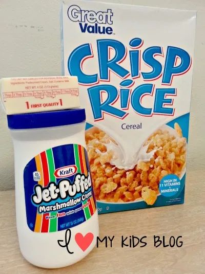 Krispie Treats Recipe, Rice Recipes For Dinner, Marshmallow Treats, Marshmallow Cream, Butter Rice, Marshmallow Creme, Rice Cereal, Rice Crispy Treats, Crispy Treats