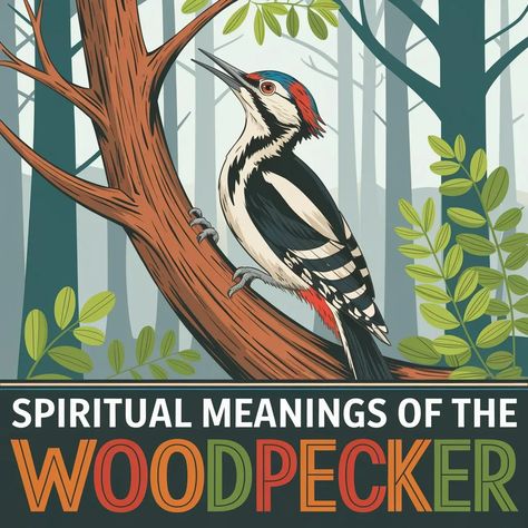 14 Spiritual Meanings of the Woodpecker: A Symbol of Creativity & Perseverance Woodpecker Spiritual Meaning, Totem Animals, The Natural World, Spiritual Meaning, Animal Totems, A Symbol, Tattoos With Meaning, The Natural, Natural World