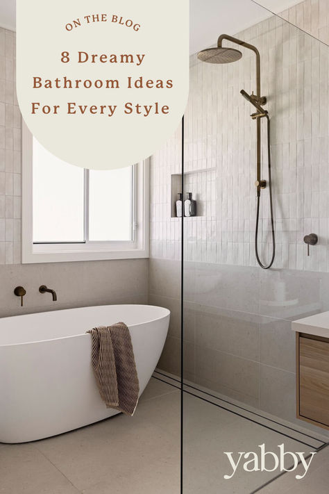 Whether you're a morning energiser seeking a refreshing start to your day or an evening unwinder craving a peaceful retreat, your bathroom holds the key to unlocking your personal oasis. Square Bathroom Ideas, Luxe Ensuite, Family Bathroom Ideas, Bathrooms 2024, Jw Inspiration, Ensuite Design, Bathroom 2024, Accessible Bathroom Design, House Renos