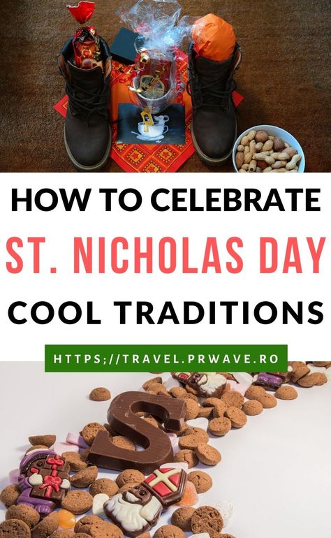 How to celebrate Saint Nicholas Day. Discover interest St. Nicholas traditions across the globe and find out if Saint Nicholas is connected to Santa Clause. Learn when is Saint Nicholas Day celebrated and information about traditions such as Krampus, Sinterklaas, Saint Nicholas Day in Europe, St Nicholas day in Romania, St. Niklaus, and more. #saintnicholas #stnicholas #stnicholastraditions #christmas St Nicholas Day Food Ideas, Saint Nicholas Day Traditions, St Nicholas Day Food, Feast Of St Nicholas Food, St. Nicholas Day, St Nicholas Day Ideas, Saint Nicholas Day, St Nicholas Day, Creative Thoughts