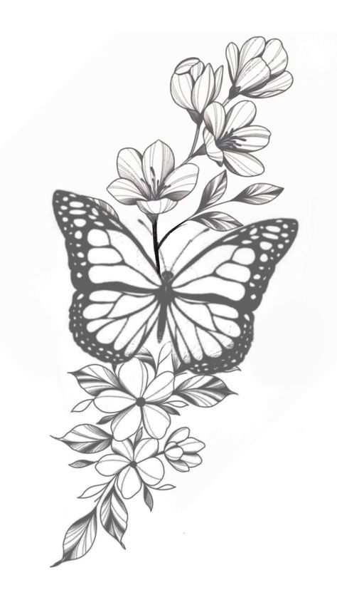 Connecting Tattoos, Dragon Tattoo Stencil, Flower Side Tattoo, Butterfly Tattoo Stencil, Arm Sleeve Tattoos For Women, Cross Tattoos For Women, Virgo Tattoo, Pretty Tattoos For Women, Butterfly Tattoo Designs