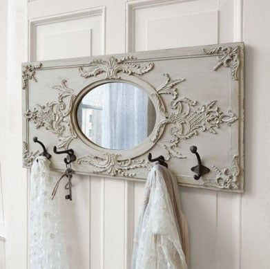 Shabby Chic Christmas Decor Ideas, Chic Christmas Decor Ideas, Shabby Chic Christmas Decor, Shabby Chic Kitchen Table, Unusual Candles, Bathroom Mirror Design, Chic Bathroom Decor, Chic Christmas Decor, Chic Bathroom