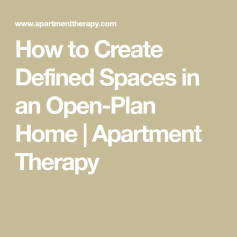 How to Create Defined Spaces in an Open-Plan Home | Apartment Therapy Zoning Open Plan Living Rooms, Creating Zones In Open Plan Living, Bedroom Nook, Green Sheets, Corner Window, Open Concept Living Room, Open Plan Living Room, Concept Ideas, Home Apartment