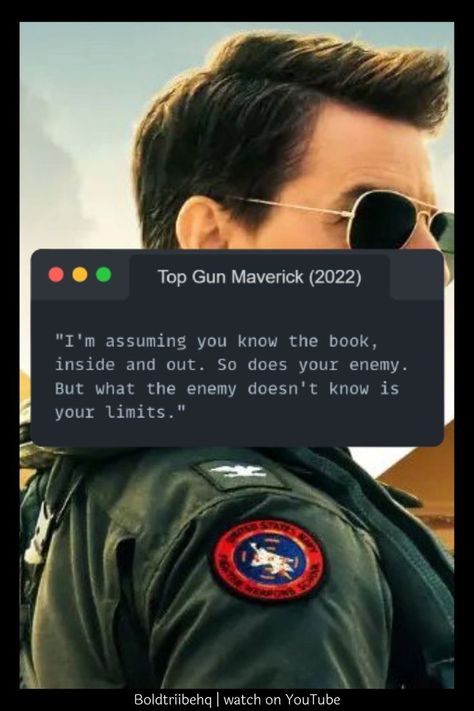 Limits = Top Gun Maverick Quote Maverick Quotes Motivation, Dont Think Just Do Maverick, Topgun Maverick Quotes, Maverick Quotes, Goose And Maverick, Strong Wallpaper, Maverick Film, Army Photography, Cruise Quotes