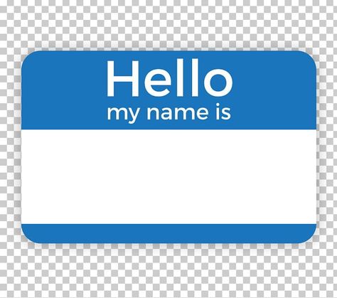 Nametag Templates, Name Tag Png, Simple Brochures, Label Png, Name Tag Templates, Word Template Design, Name Tag Design, Blue Names, Badge Template