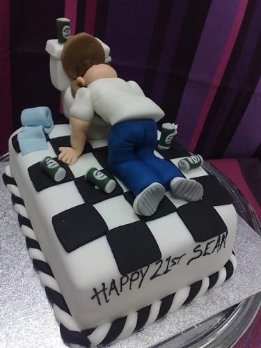 18th Birthday Cake For Guys, Boys 18th Birthday Cake, Birthday Breakfast For Husband, Cake 3d, 21st Birthday Cakes, 18th Birthday Cake, Birthday Cakes For Men, Cakes For Men, Boy Birthday Cake