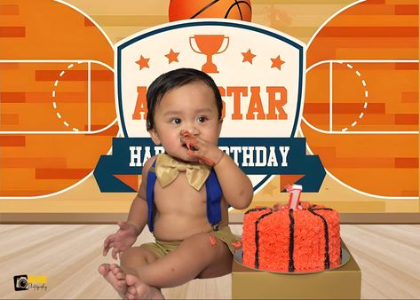 Ball Cake, Basketball Theme, Birthday Ideas, 1st Birthday, Basketball, Cake, Birthday