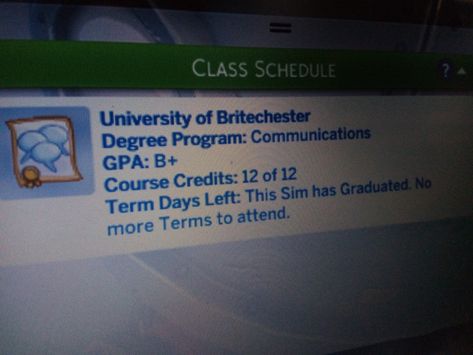 Sims 4 Discover University, Sims 4 University, Communications Degree, Sims 4 Cheats, University Degree, Class Schedule, Secret Society, Career Path, Presentation Board