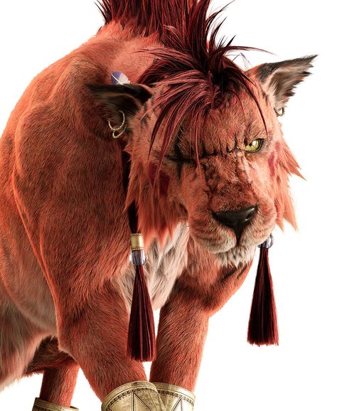 Red Xiii Ff7, Final Fantasy Rebirth, Rebirth Art, Ff7 Rebirth, Red Xiii, Game Pics, Final Fantasy Xii, Red Ranger, Final Fantasy Collection