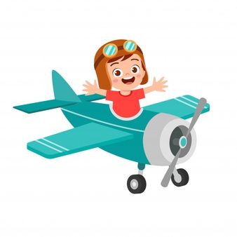 Happy kid boy play toy plane cardboard | Premium Vector Verbs For Kids, Box Character, Airplane Kids, Fly Plane, Cartoon Airplane, Kids Play Toys, Chibi Couple, Kids Background, Flashcards For Kids