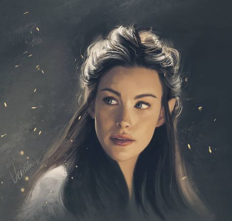 Arwen Aragorn, Aragorn And Arwen, Howard Shore, Lotr Elves, Hobbit Art, Bd Art, Tolkien Art, Lotr Art, Liv Tyler