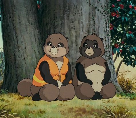 Pom Poko Studio Ghibli, Ghibli Animals, Pom Poko, Personajes Studio Ghibli, The Cat Returns, Ghibli Studio, Studio Ghibli Movies, Studio Ghibli Art, Castle In The Sky