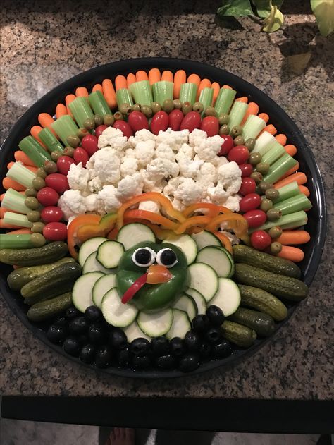 Thanksgiving relish tray. Inspired by other Pinterest pics Thanksgiving Relish Tray, Thanksgiving Vegetable Tray, Turkey Vegetable Tray, Turkey Veggie Platter, Thanksgiving Veggie Tray, Turkey Veggie Tray, Thanksgiving Veggies, Best Thanksgiving Appetizers, Thanksgiving Vegetables