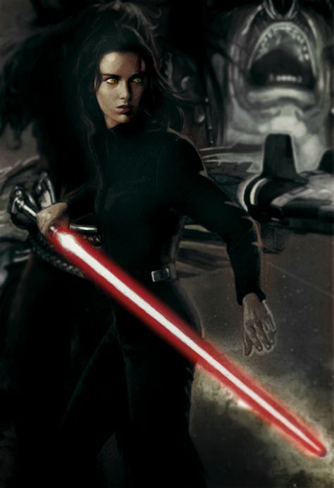 Dark Jaina Solo Darth Caedus, Jacen Solo, Jaina Solo, Darth Revan, Han And Leia, Jedi Order, Episode Vii, Star Destroyer, Jedi Knight