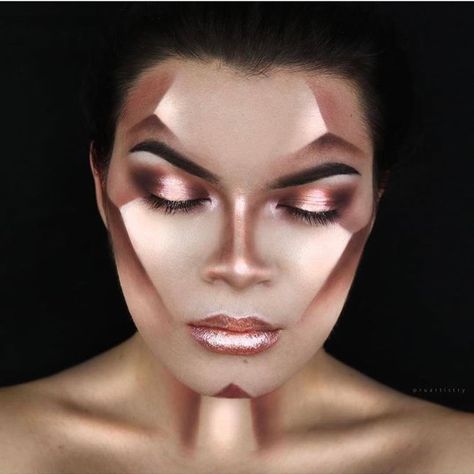 20.9k Likes, 173 Comments - ⚡️R   U   Z   A   N   N   A ⚡️ (@ruartistry) on Instagram: “The beloved🔻SCULPTED🔻look . . Inspo @thomashalbert 💜 Used @meltcosmetics Dark Matter Stack…” Extreme Make-up, Editorial Make-up, 3d Makeup, Futuristic Makeup, Fantasy Make-up, Swag Dress, Make Up Designs, Drag Make-up, Avant Garde Makeup