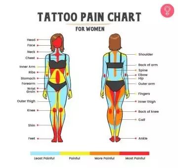 Tattoo Pain Chart: Least & Most Painful Places To Get A Tattoo Tattoo Painful Chart, Tattoo Chart, Female Tattoo Ideas, Tattoo Zone, Pain Chart, Places To Get Tattoos, Body Chart, Pain Scale, Small Flower Tattoos