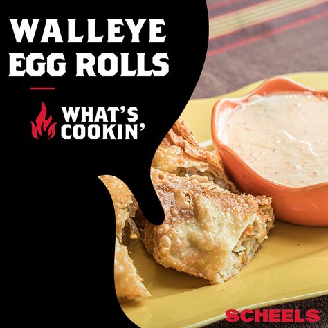 PRO WALLEYE | Facebook Walleye Eggrolls, Egg Roll Recipes, Egg Rolls, Rolls Recipe, Dipping Sauce, Egg, Rolls