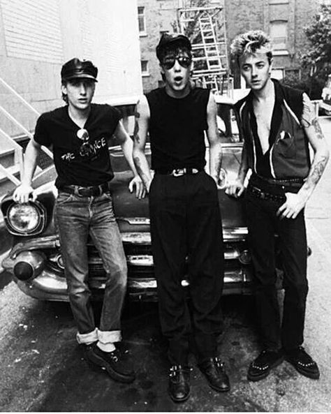 Stray cats <3 Max’s Kansas City, Stray Cats Band, 50s Rock And Roll, Brian Setzer, The Ramones, Rock And Roll Fashion, Slim Jim, The Artist Movie, Slim Jims