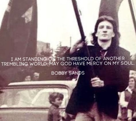 Bobby Sands - Day 1 Hunger Strike diary entry Bobby Sands Tattoo, Bobby Sands Quotes, Bobby Knight Quotes, Irish Freedom, Irish Republicanism, Bobby Sands, Bobby Cannavale Boardwalk Empire, North Ireland, Bernie Sanders Meme