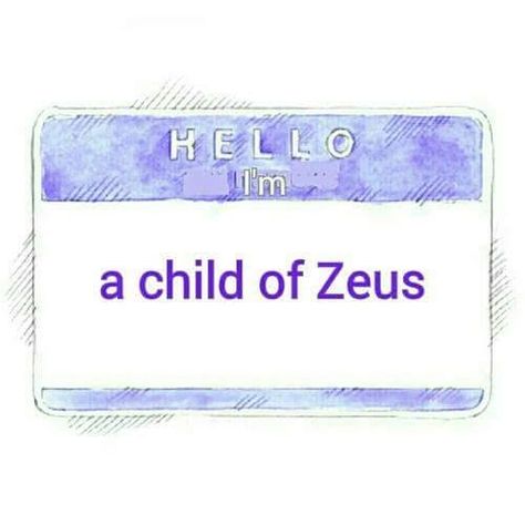 Child of Zeus Child Of Zeus Aesthetic, Child Of Dionysus, Anna Aesthetic, Initials Logo Letters, Zeus Children, Percy Jackson Cabins, Percy Jackson Fanfic, Roman Names, Mythology Books