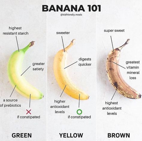 Banana Life Cycle! Breakfast Nutrition, Unripe Banana, Banana Health Benefits, Digestive Problems, Tasty Breakfast, Healthy Banana Bread, Green Banana, Makanan Diet, Raise Your Hand If