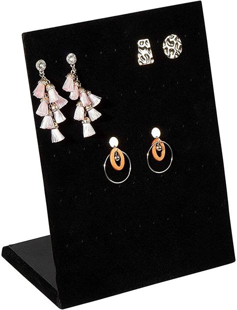 Earring Display Stand, Studded Accessories, Jewelry Organizer Stand, Jewelry Store Design, Earring Display Stands, Buy Earrings, Earring Holder, Earring Display, Jewelry Stand